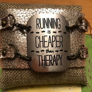 🍑Handmade Leather Buckle Bracelet